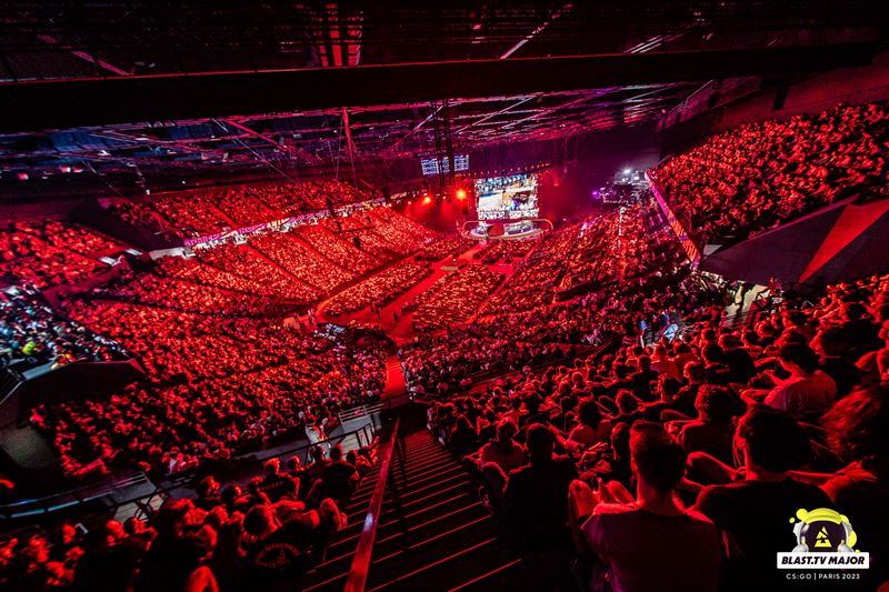 Photo de l'accord arena (salle ou a eu lieu le trounois Valorant Champions)