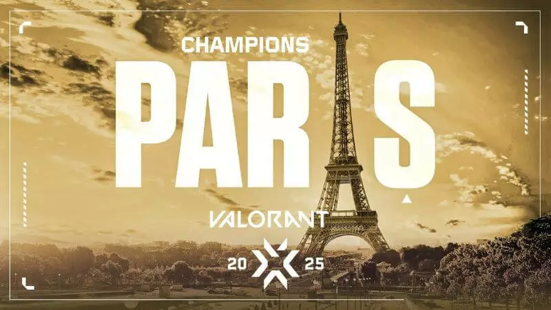Image introductive du tournois Valorant Champions 2025